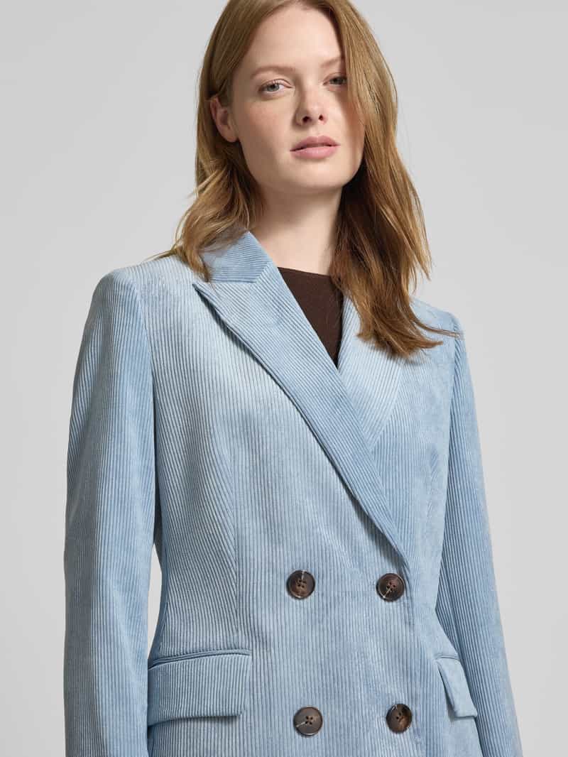 Christian Berg Woman Selection Blazer met structuurmotief