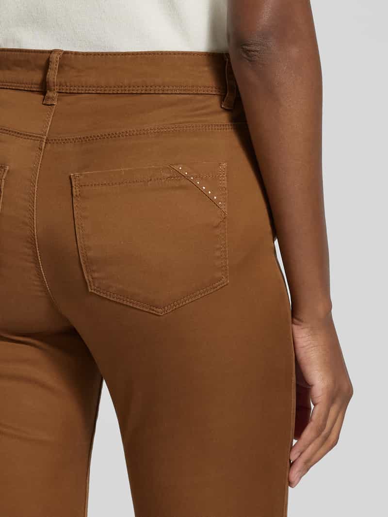 Christian Berg Woman Slim fit jeans met steek- en achterzakken