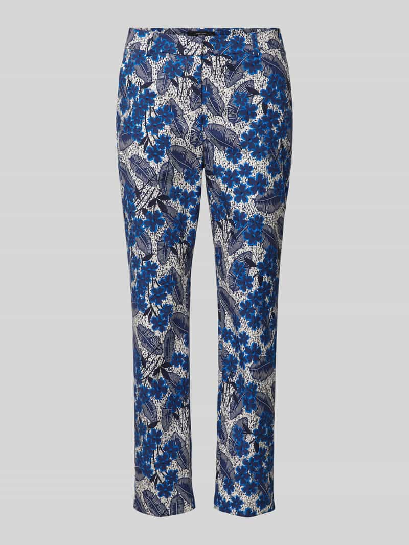 Weekend Max Mara Stretch fit broek met bloemenprint model 'RAVELLO'