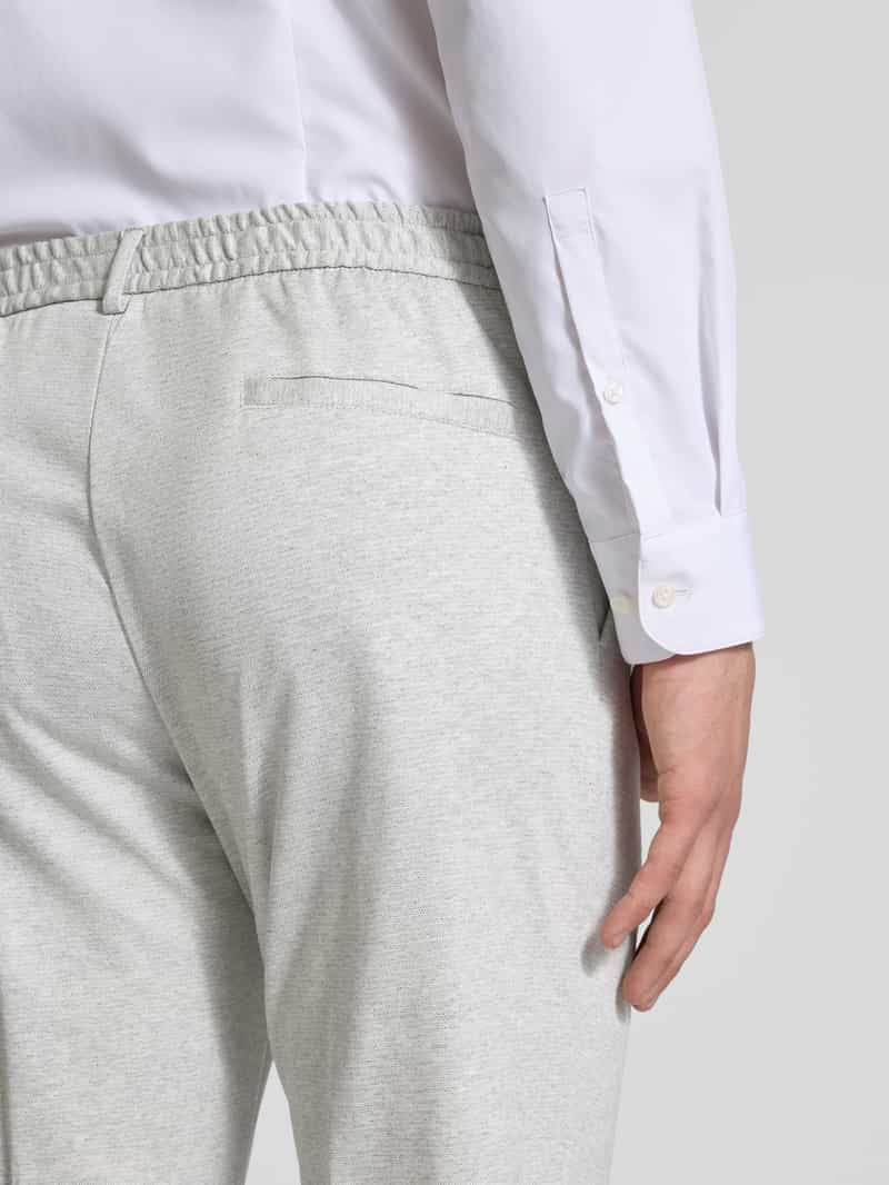 Strellson Slim fit pantalon met paspelzakken model 'Arndt3'