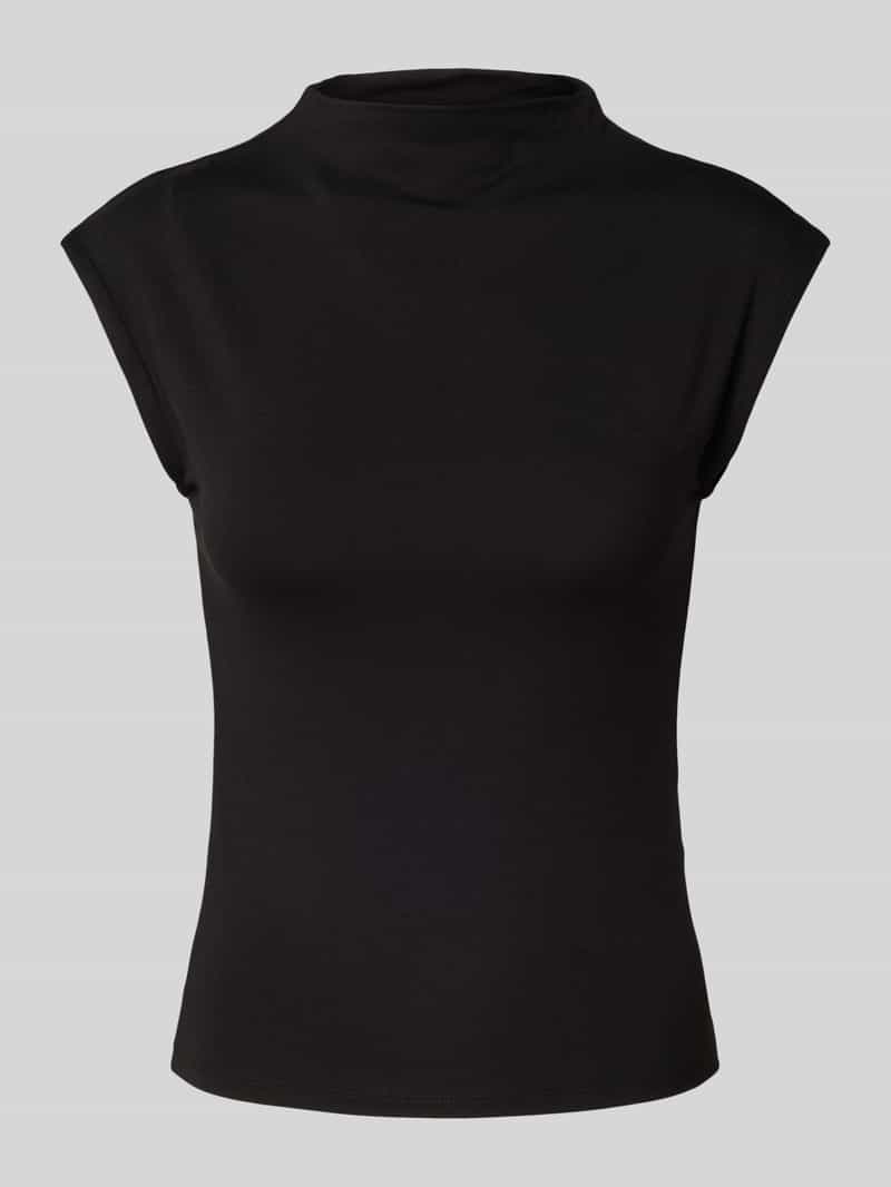 Gina Tricot T-shirt met kapmouwen model 'Soft touch'