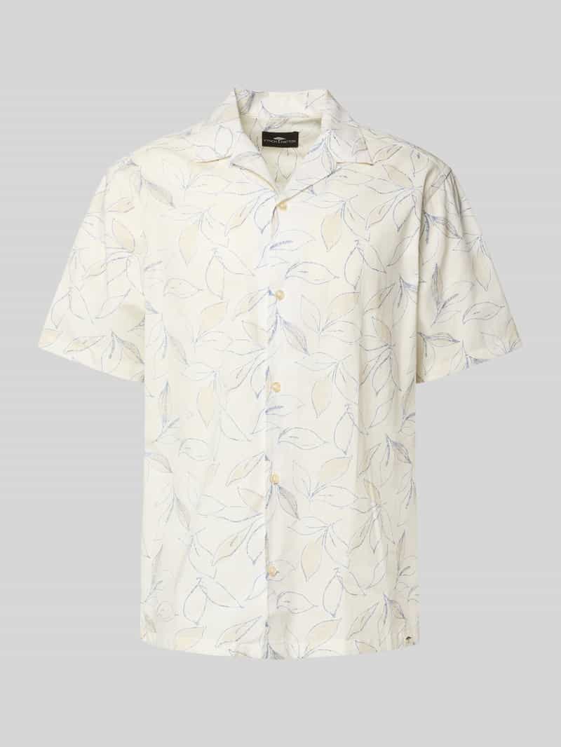 Relaxed fit vrijetijdsoverhemd met 1/2-mouwen, model 'The Beach'