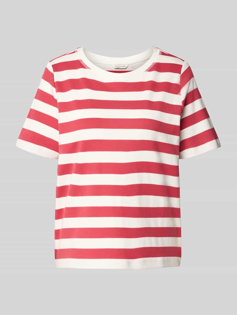 Tom Tailor Regular fit T-shirt van puur katoen