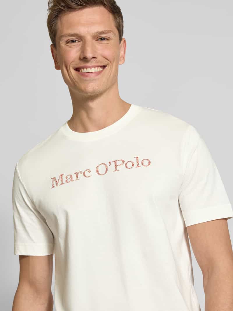 Marc O'Polo Regular fit T-shirt van puur katoen