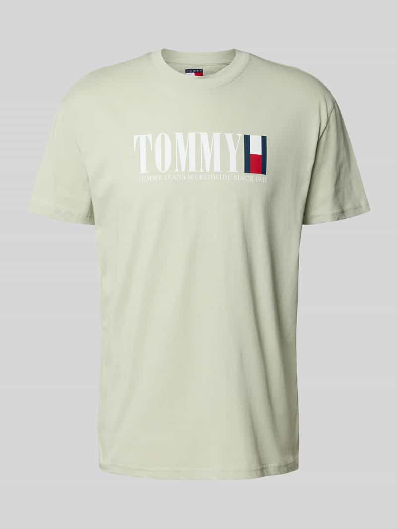 Tommy Jeans Regular fit T-shirt van puur katoen