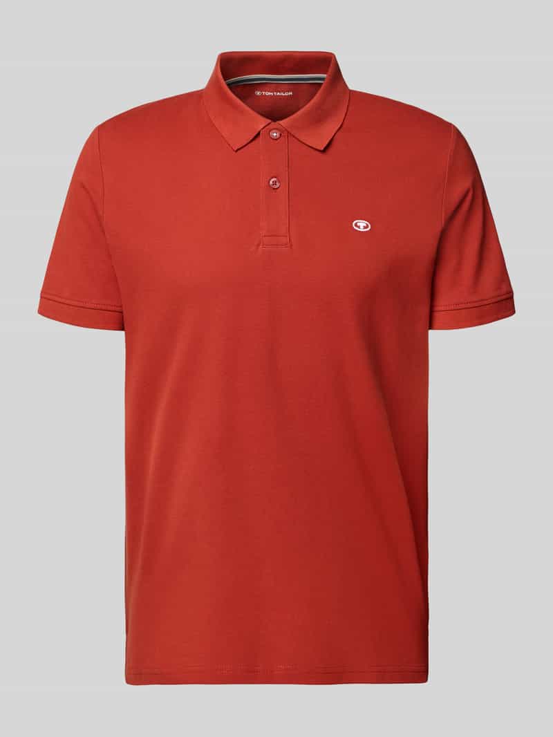 Tom Tailor Regular fit poloshirt van puur katoen
