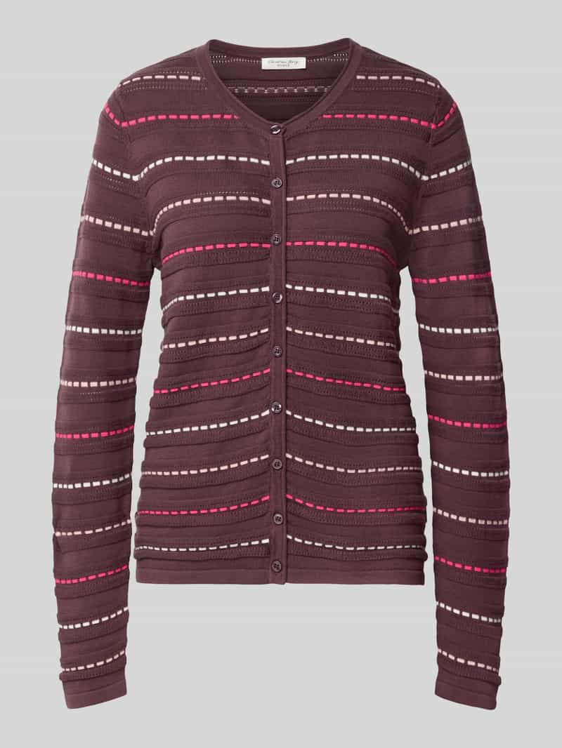 Christian Berg Woman Cardigan van puur katoen