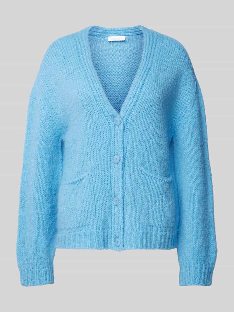 Rich & Royal Gebreide cardigan met steekzakken