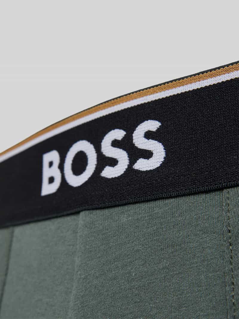 Boss Regular fit boxershort van katoenmix in een set van 3 stuks