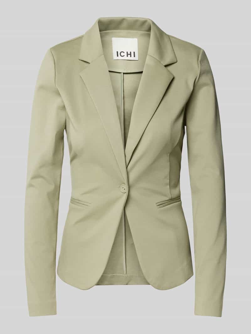 Ichi Slim fit blazer met paspelzakken model 'KATE'