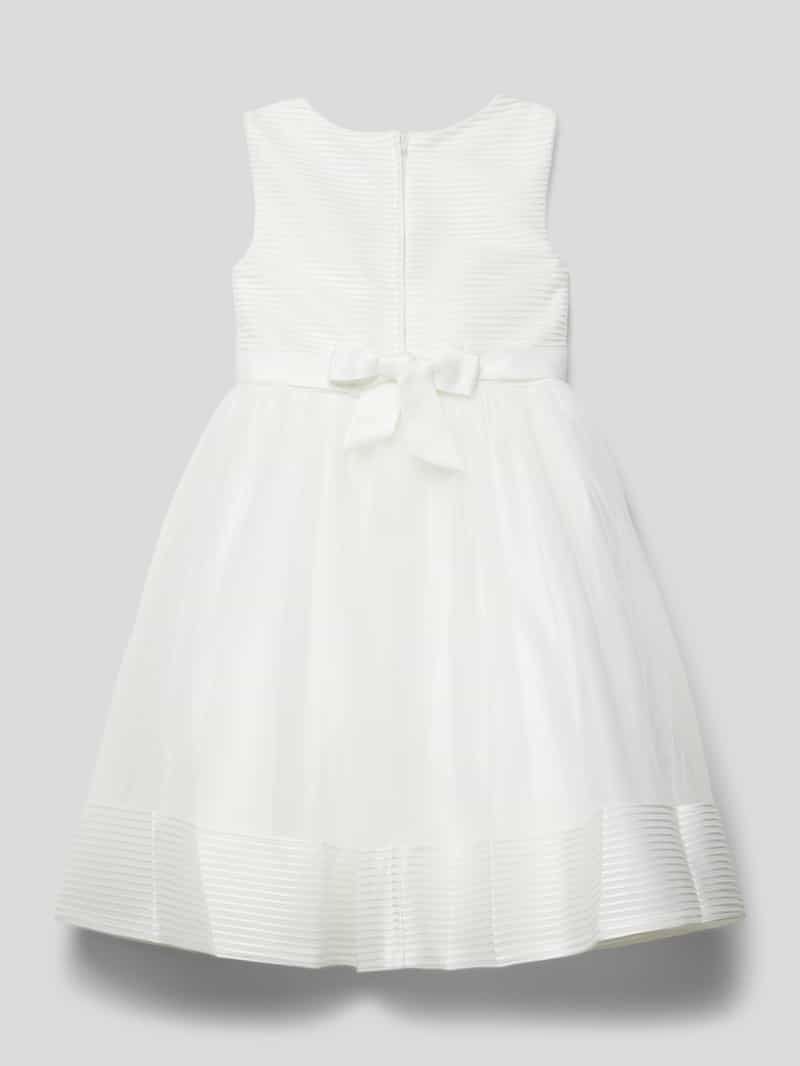 Jurk met strikapplicatie Happy Girls