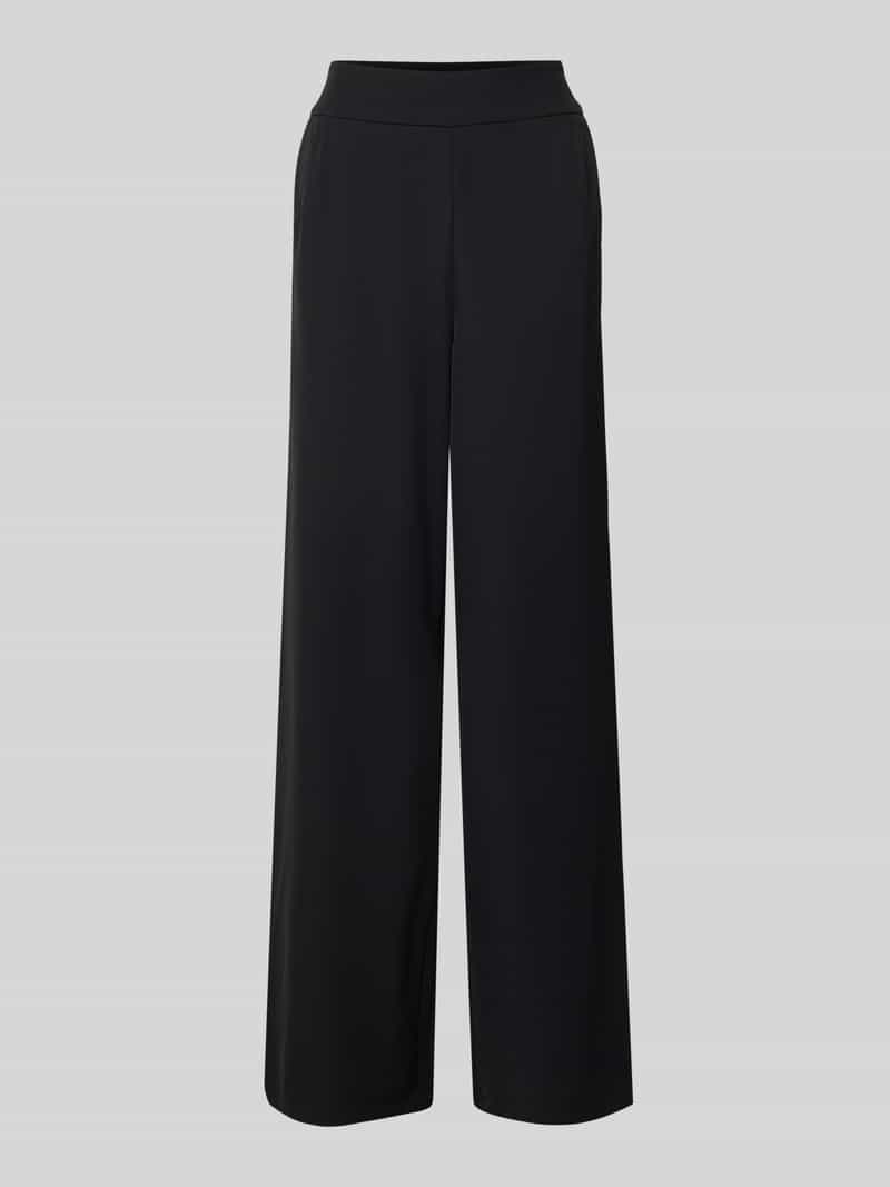 Zero Straight leg stoffen broek met galonstrepen