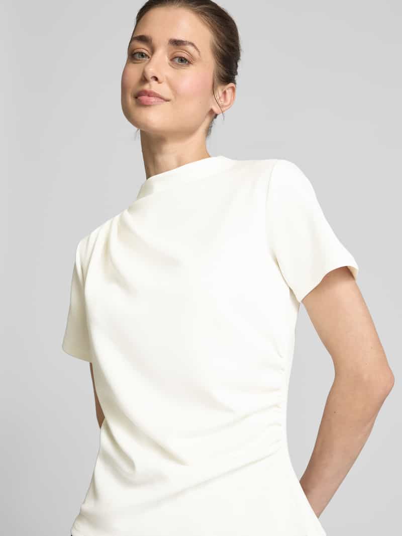 My Essential Wardrobe T-shirt met plooien model 'Helle'