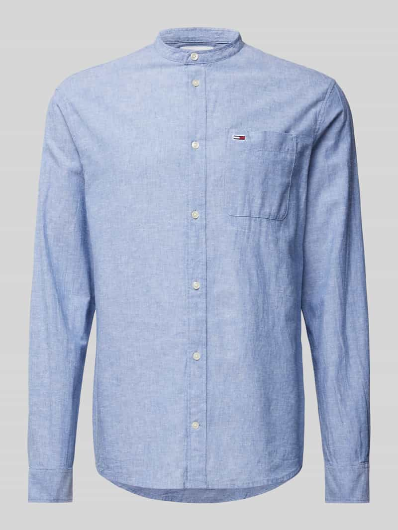 Tommy Jeans Regular fit vrijetijdsoverhemd met maokraag