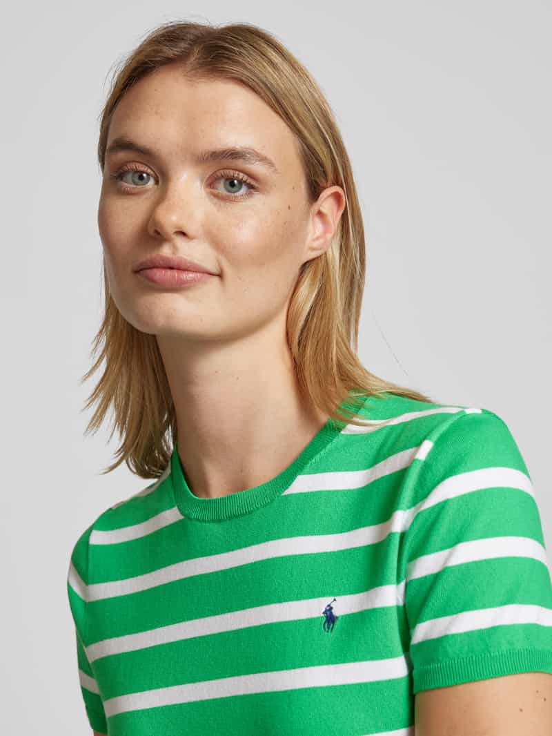 Polo Ralph Lauren Gebreid shirt met logostitching