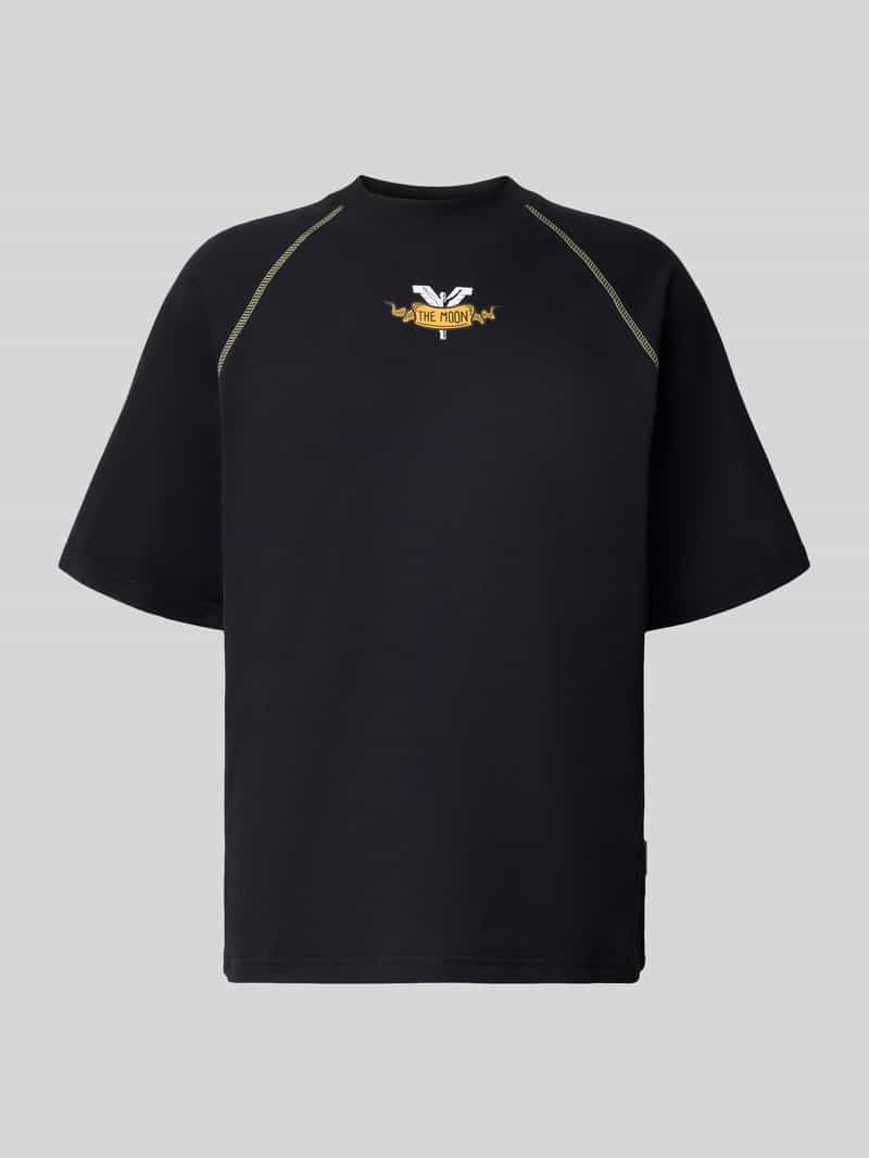 carlo colucci Oversized T-shirt met labelprint