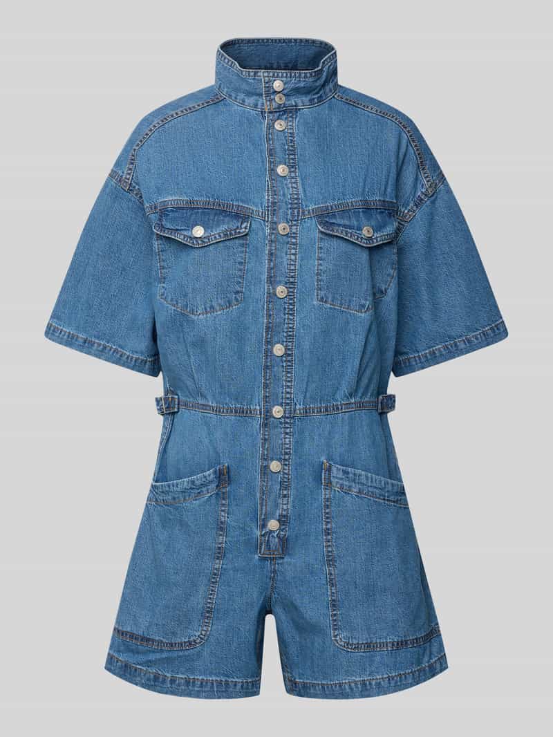 Levi's Jeansjumpsuit met opgestikte zakken model 'SURPLUS ROMPER'