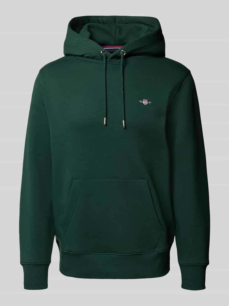 Gant Hoodie REG SHIELD HOODIE met logoborduursel op borsthoogte