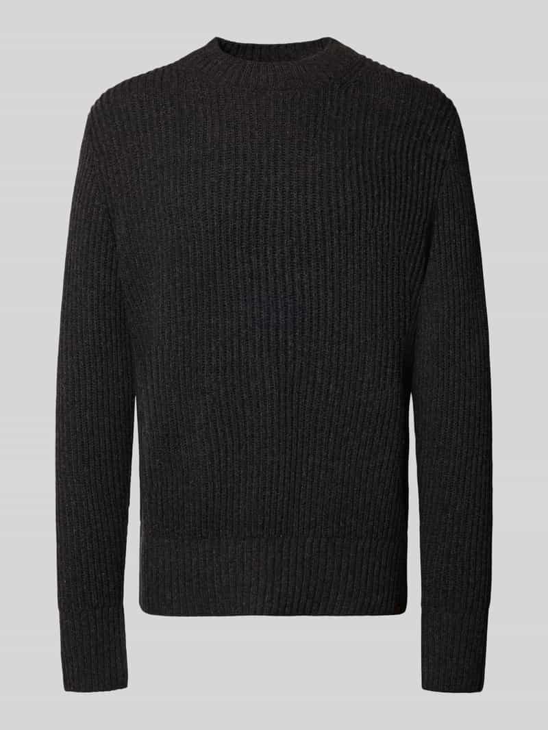 G-Star Raw Gebreide pullover met ribboorden