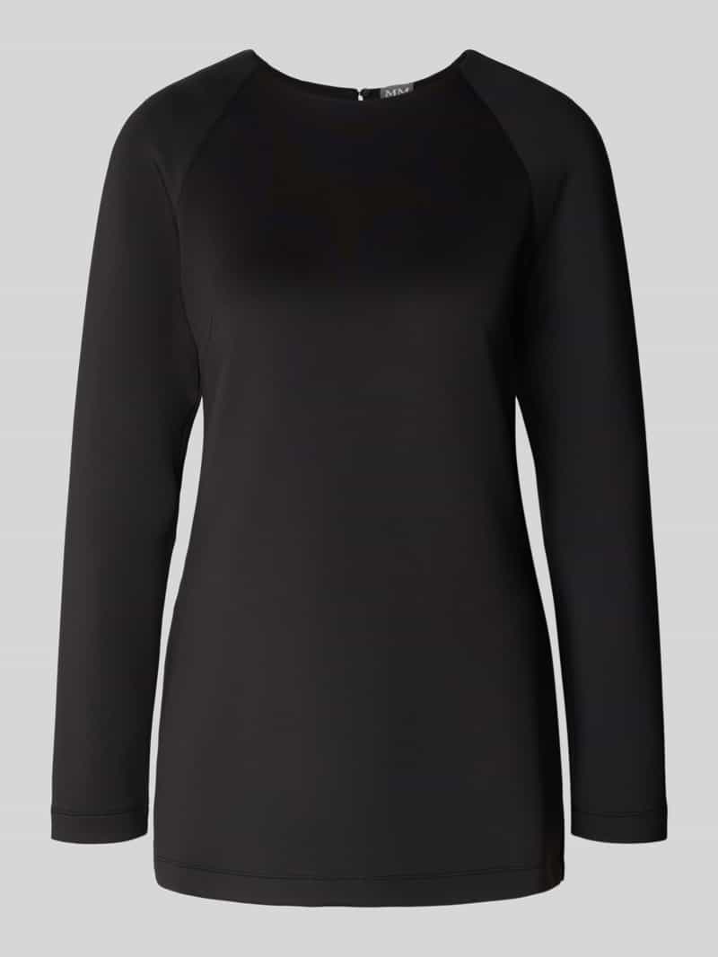 MM by Max Mara Regular fit shirt met lange mouwen van scuba model 'UNDICI'
