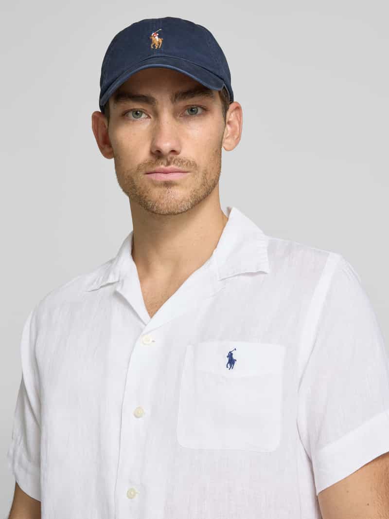 Polo Ralph Lauren Custom fit linnen overhemd met resortkraag