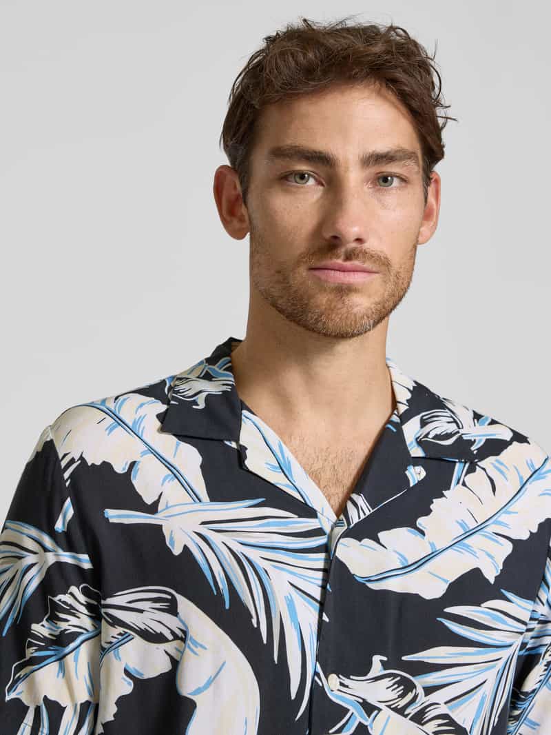 Tommy Hilfiger Regular fit vrijetijdsoverhemd van pure viscose