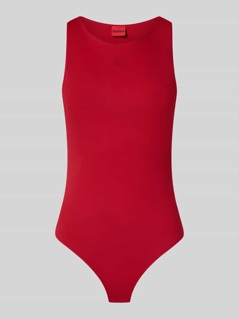 HUGO Slim fit tanktop van katoenmix model 'DATAMIA'