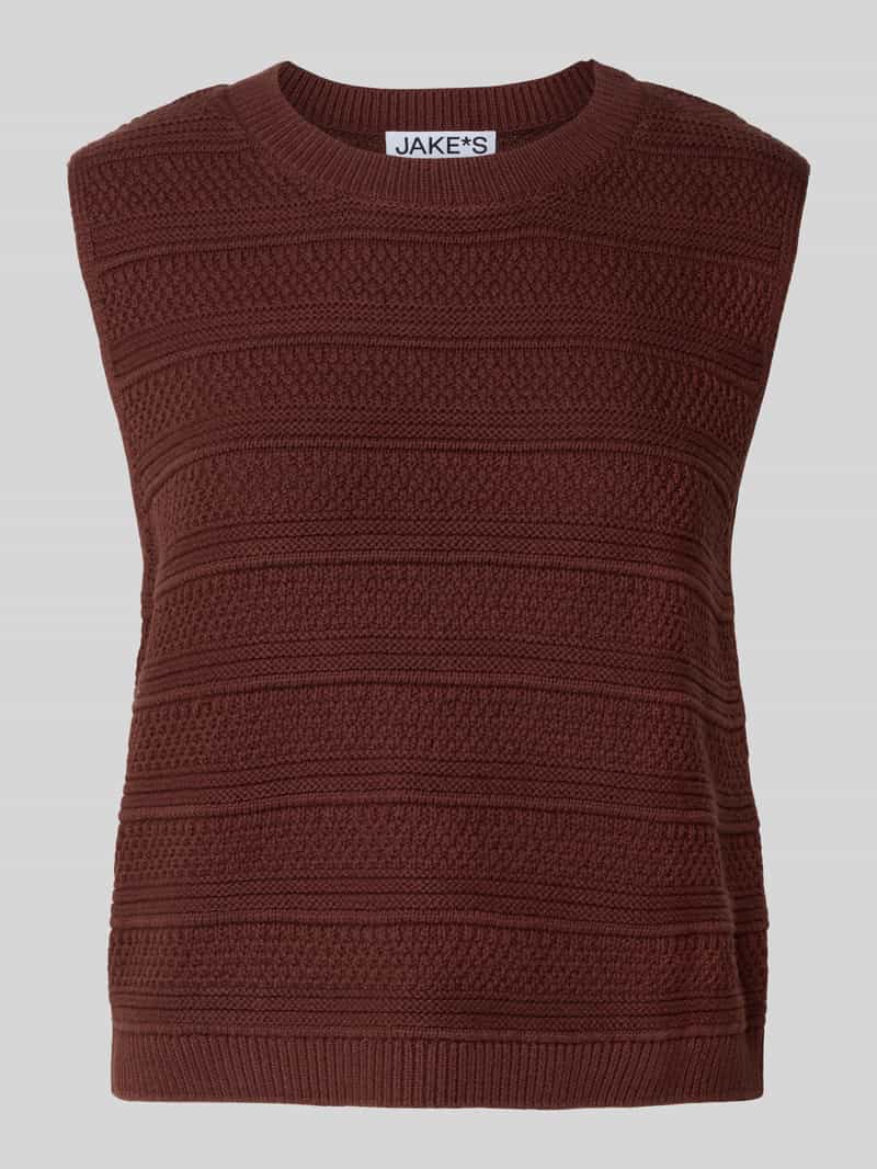 JAKE*S STUDIO WOMAN Gebreide top met structuurmotief