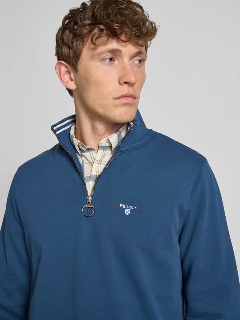 Barbour Slim fit sweatshirt van puur katoen model 'ROSFORD'