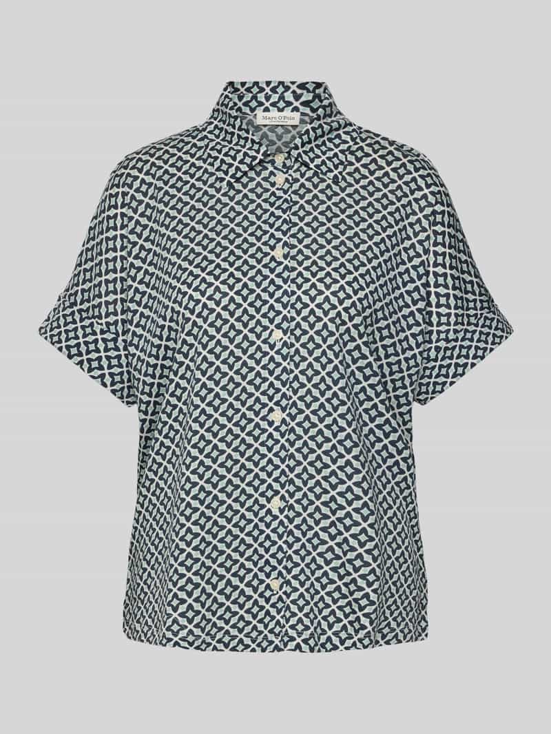 Marc O'Polo Regular fit overhemdblouse van fijne single-jersey
