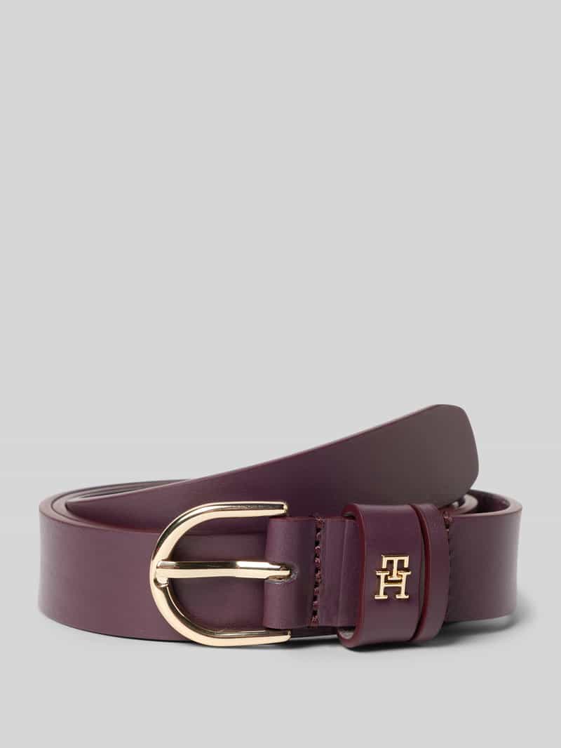 Tommy Hilfiger Riem van echt leer