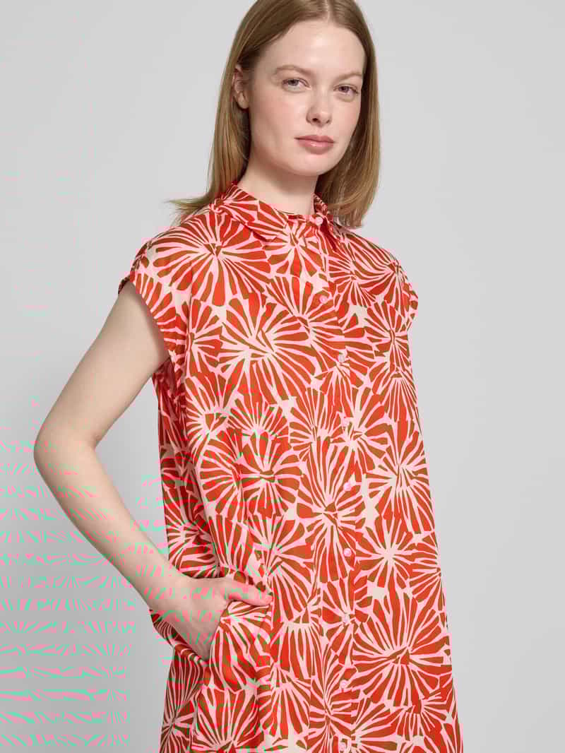 Smith and Soul Knielange jurk met kapmouwen
