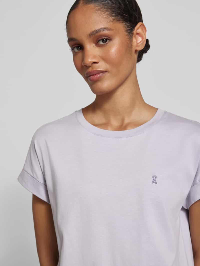ARMEDANGELS T-shirt met labelstitching model 'IDAARA'
