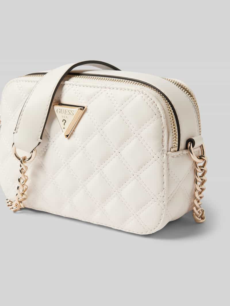 Guess Handtas met labelapplicatie model 'GIULLY'