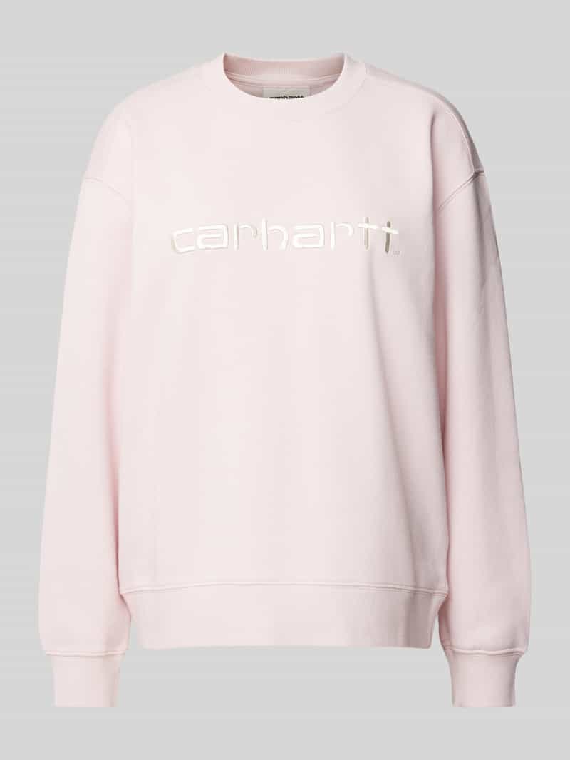 Carhartt Work In Progress Sweatshirt met labelstitching