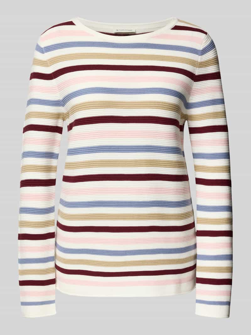 Tom Tailor Pullover met gestructureerde gebreide look