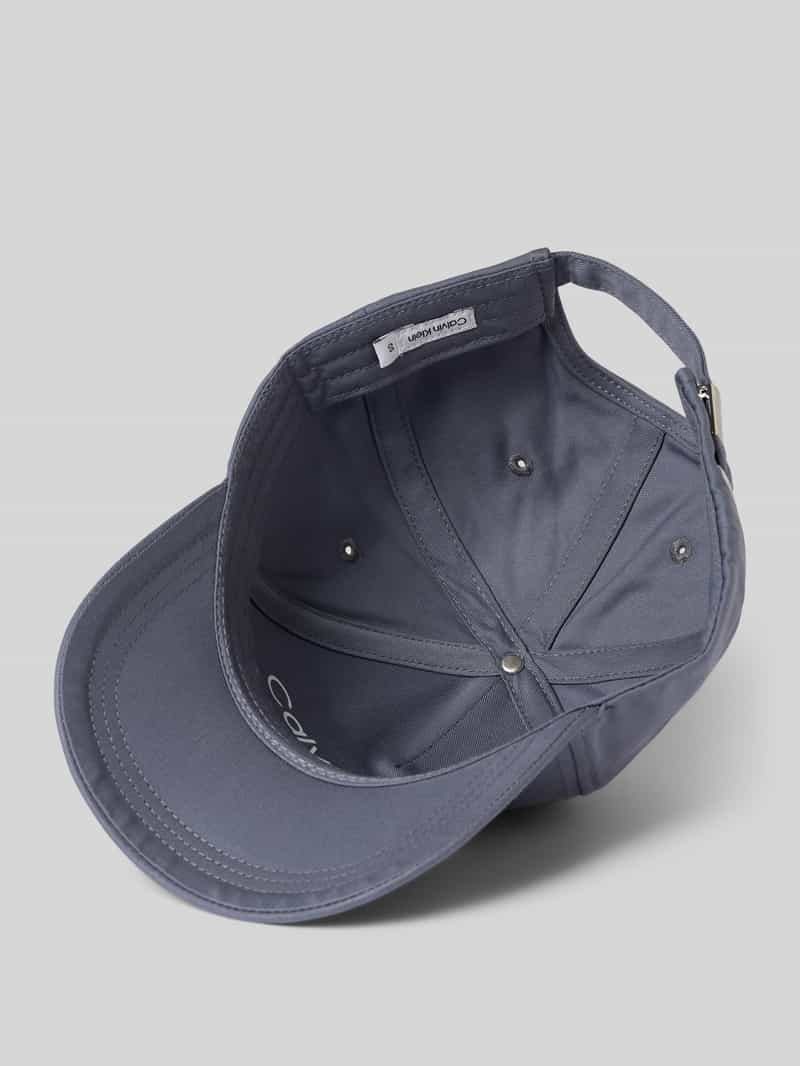 CK Calvin Klein Baseballpet met labelstitching