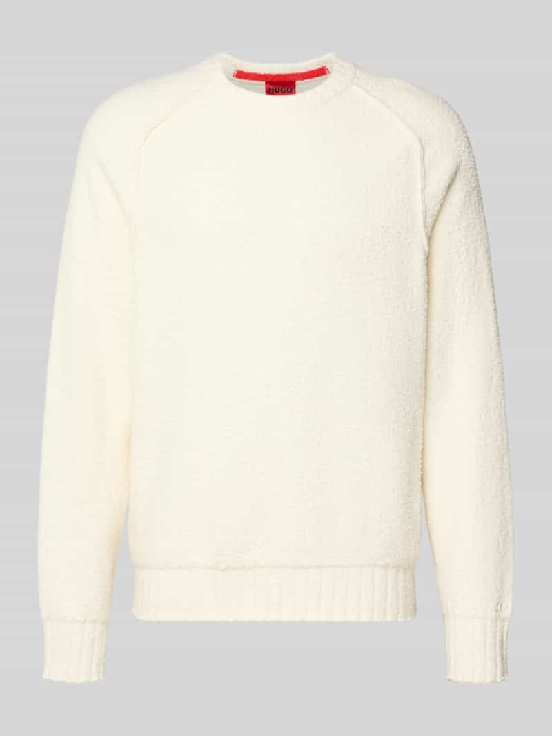 HUGO Relaxed fit pullover van katoenmix model 'SAN CHRISTOPHER'