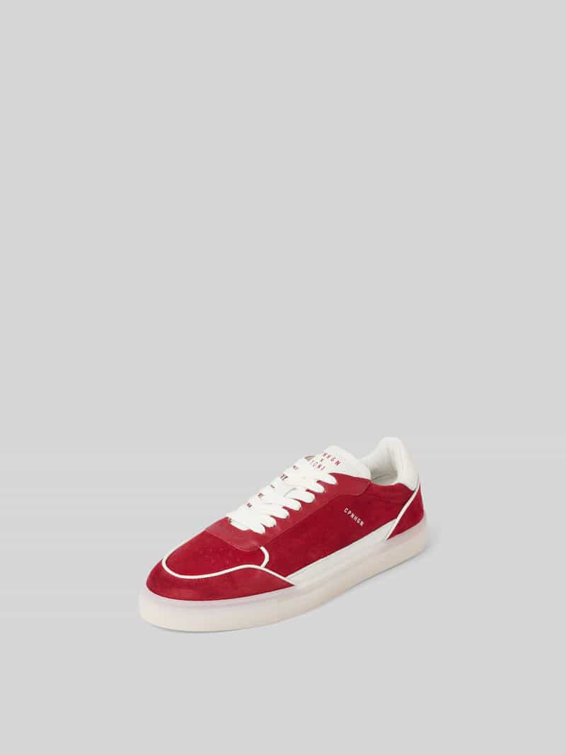 Sneakers met labelprint