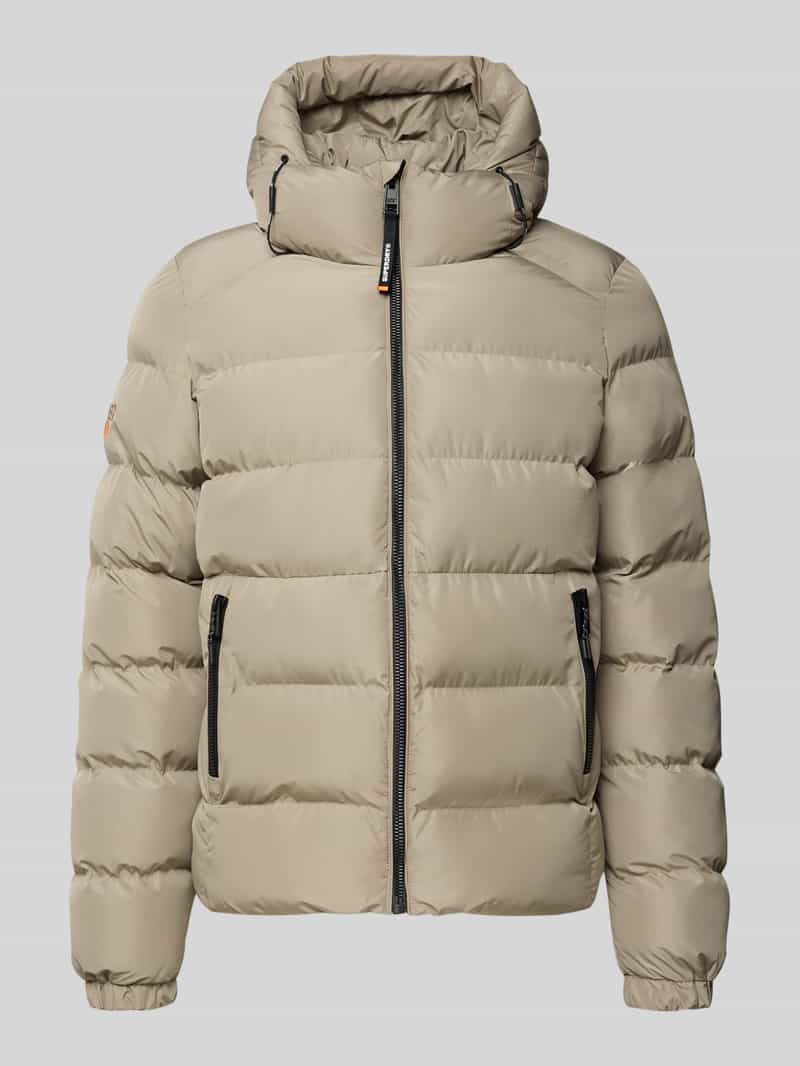 Superdry Jack met capuchon en ritszakken opzij