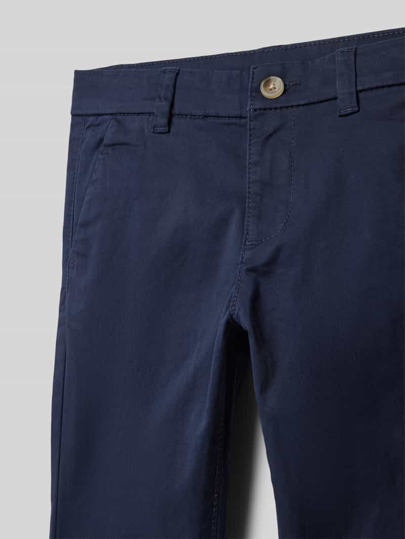 Mayoral Regular fit chino met steekzakken