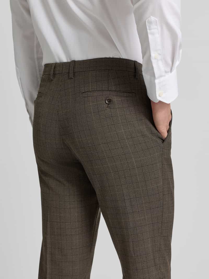 MCNEAL Stoffen broek met achterzakken