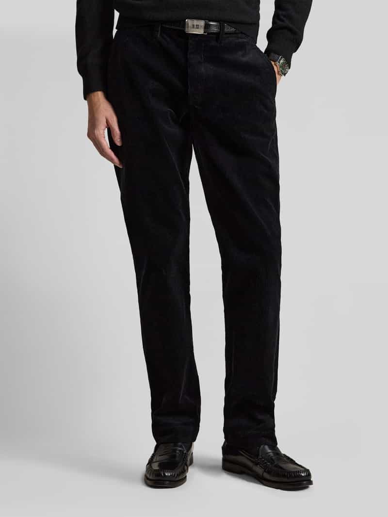 Polo Ralph Lauren straight fit corduroy broek van katoenmix