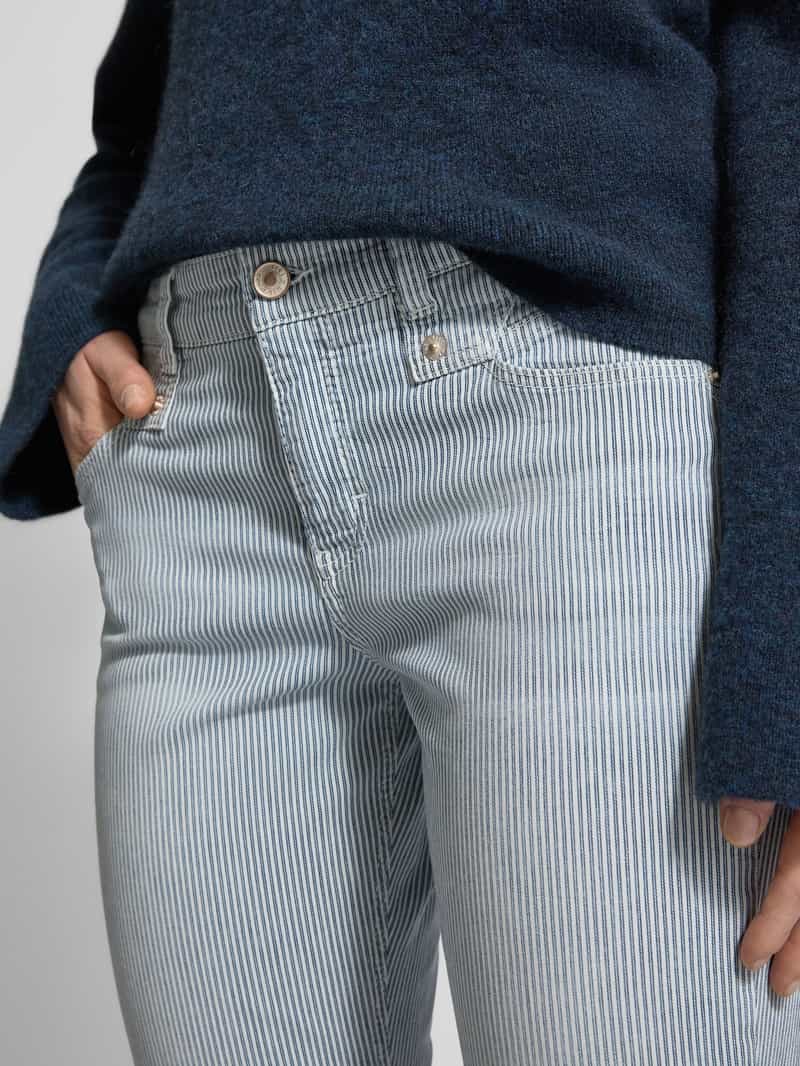 MAC Slim fit jeans met steekzakken