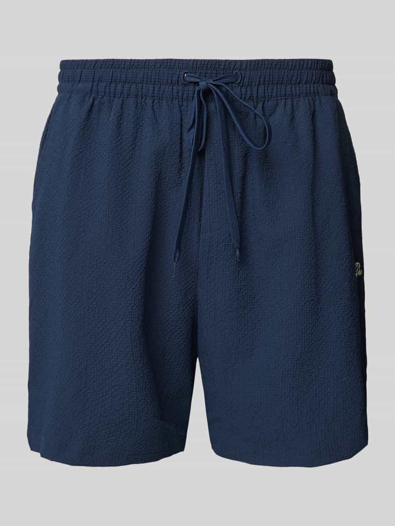 Les Deux Regular fit zwembroek met structuurmotief model 'Stan'