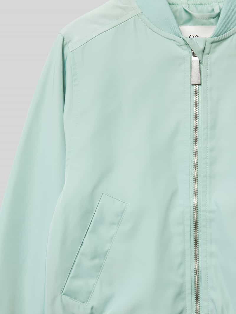 s.Oliver RED LABEL Relaxed fit blouson met ritszak op de bovenarm