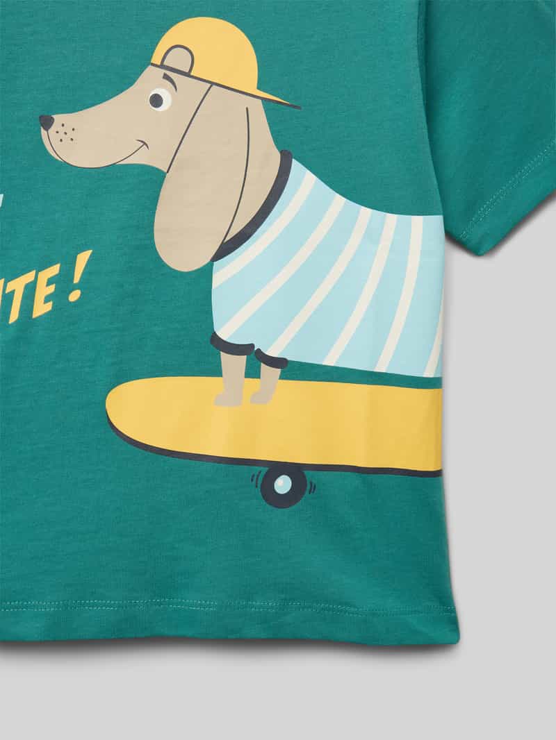 name it T-shirt met motiefprint model 'HELGE'