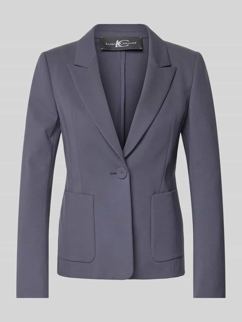 LUISA CERANO Blazer met opgestikte zakken
