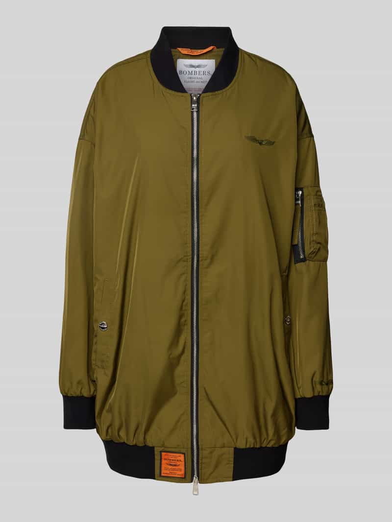 Original Bombers Bomberjack met labelstitching