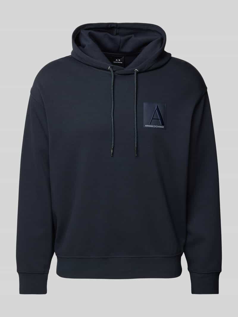 Armani Exchange Hoodie met capuchon model 'Pique'
